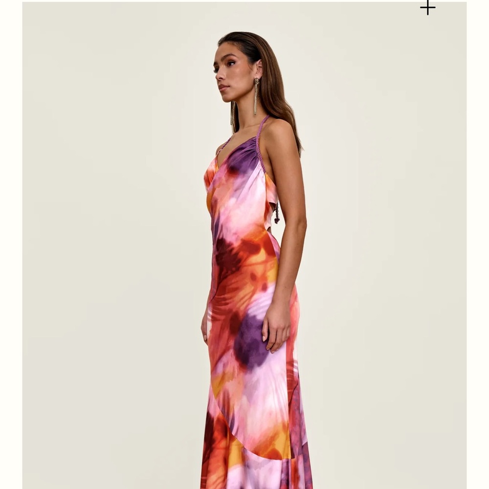 NWT Andrea Iyamah TIRO DRESS in DANDI PRINT - Picture 5 of 9
